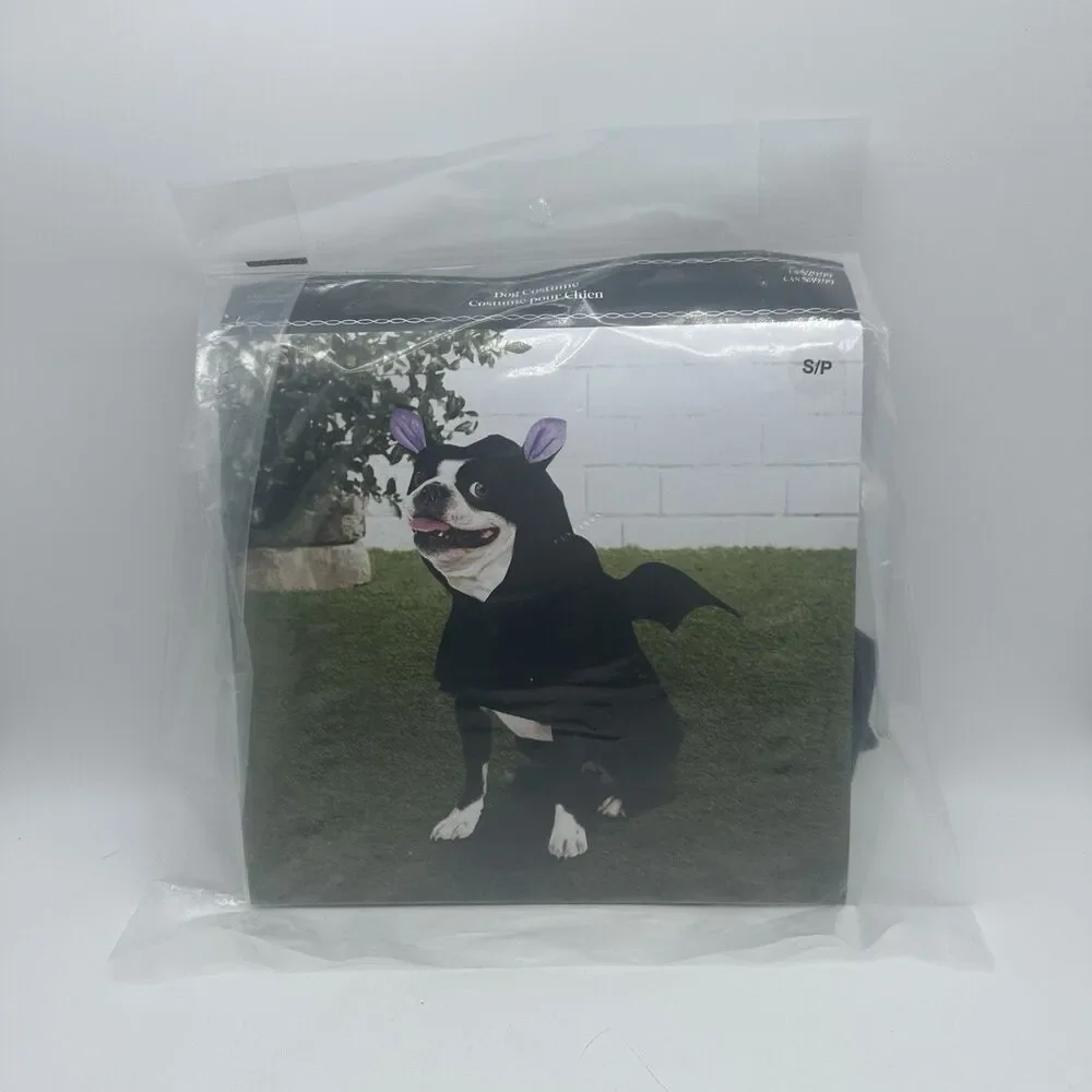 Ashland Halloween Dog Costume Bat Pet Costume Size Small New Sealed